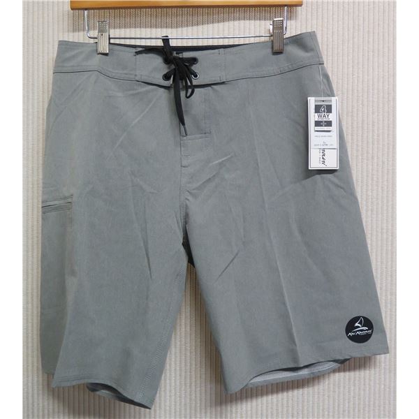 Men's Waist Size 38 Columbia Kai Kanani Gray Shorts