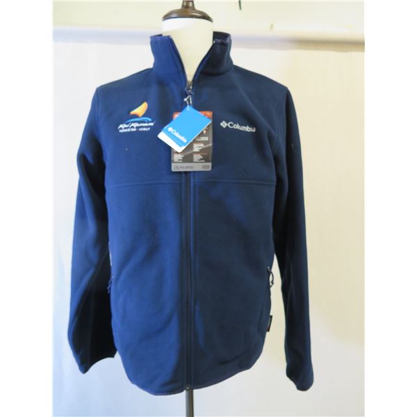 Men's Size XL Columbia Fuller Ridge Blue Fleece Jacket