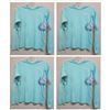 Image 1 : Qty 4 Youth Size L Columbia PFG Gulf Stream Blue Shirts