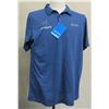 Image 1 : Men's Size XXL Columbia Silver Ridge Blue Polo Shirt