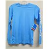 Image 2 : Qty 4 Youth Size M Columbia Terminal Tackle Light Blue Shirts