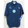Image 2 : Qty 2 Men's Size S Columbia Tamiami III Navy Blue S/S Shirts