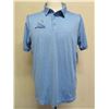 Image 1 : Men's Size L Columbia Tech Trail Light Blue Polo Shirt