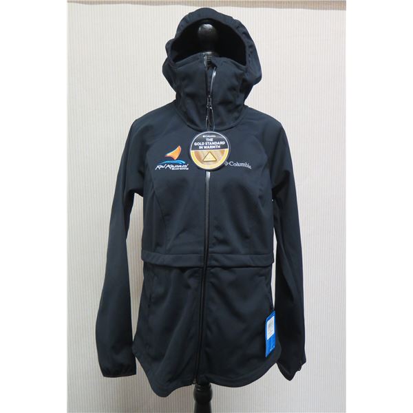 Women's Size M Columbia Canyon Meadows Black Jacket (retail $130)