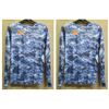 Image 1 : Qty 2 Youth Size XS Columbia Super Terminal Tackle L/S Blue Shirts