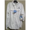Image 1 : Men's Size XXL Columbia Silver Ridge L/S White Shirt