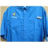 Image 2 : Men's Size S Columbia Tamiami II S/S Compass Blue Shirt