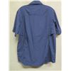 Image 2 : Men's Size S Columbia Silver Ridge S/S Navy Shirt