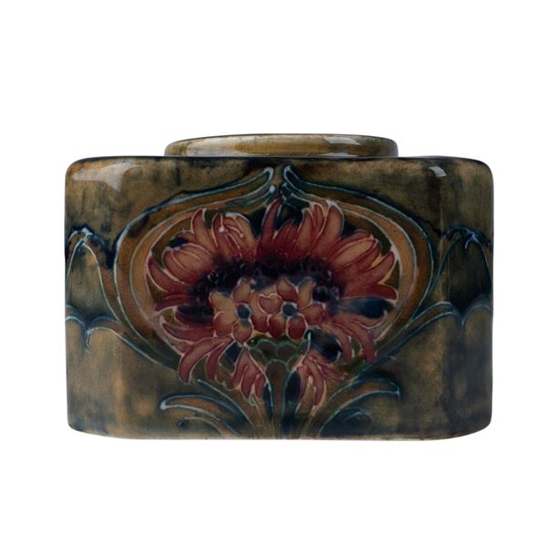 William Moorcroft Inkwell, Cornflower