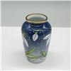 Image 2 : Moorcroft Enamel Snowdrop Flower Mini Vase