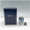 Image 5 : Moorcroft Enamel Snowdrop Flower Mini Vase