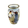 Image 1 : Moorcroft Enamels Miniature Penguins Limited Edition Vase