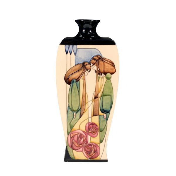 Moorcroft Let Glasgow Flourish & Rise from the Ashes Vase