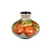Image 1 : Moorcroft Peach Pattern Art Pottery Vase