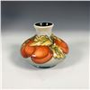 Image 2 : Moorcroft Peach Pattern Art Pottery Vase