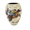 Image 1 : Moorcroft Pottery by Kerry Goodwin Equestrian Scene Vase