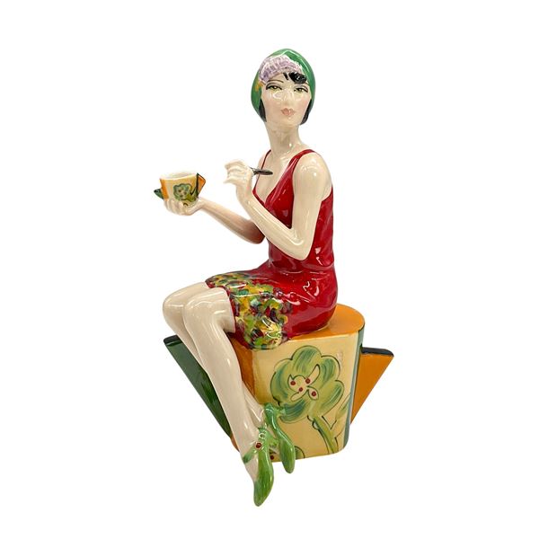 Peggy Davies Ceramic Figurine, Art Deco