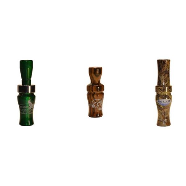 Big Lake Acrylic Mallard, Acrylic Goose Call, Acrylic Wood Duck, Acrylic Pintail and Teal Call with 