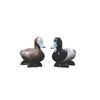 Image 1 : Pair of Drake and Hen Lesser Scaup Working Decoys by Joey Jobes