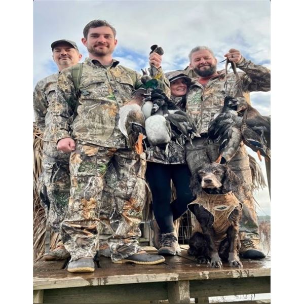 SCWA/Bobby Glover Wildlife Management Area Duck Hunt 3 People, 1 Day