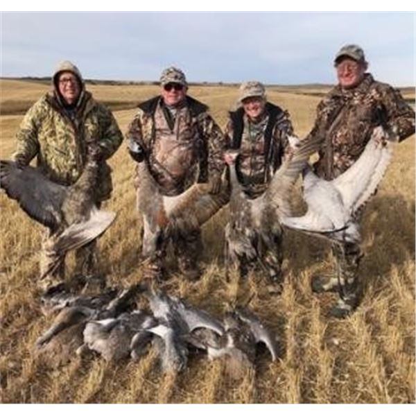 North Dakota Opening Week Duck and Goose Hunt 2 Person, 3 Days 3 Nights, October 2-5, 2025 Donated b