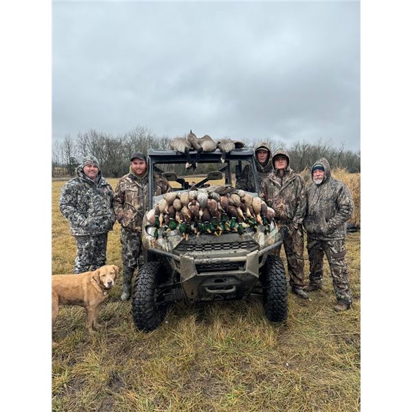Kansas Duck and Goose Hunt - 2 person, 3 Days, Donated by Parnell Outdoors. www.parnelloutdoors.com