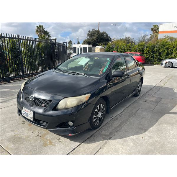 TOYT COROLLA 2009 L/S-DON-SMOG