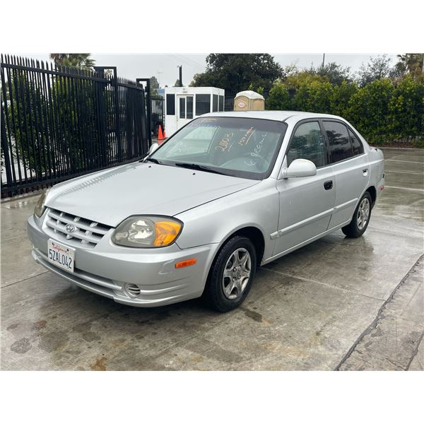 HYUN ACCENT  2003 SALV T/DONATION