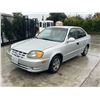 Image 1 : HYUN ACCENT  2003 SALV T/DONATION