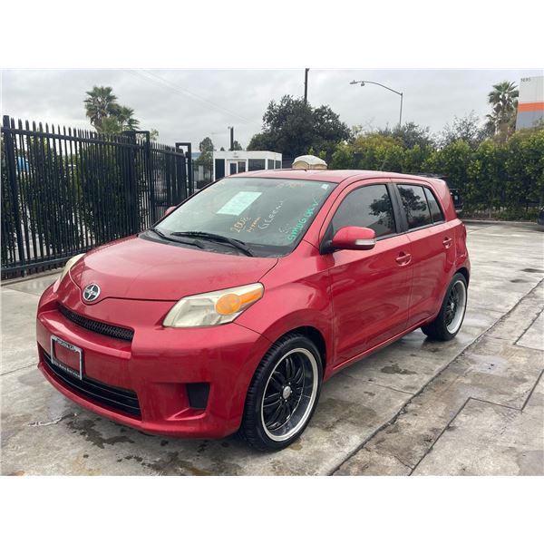 TOYT SCION XD 2008 JUNK-DON-SMOG