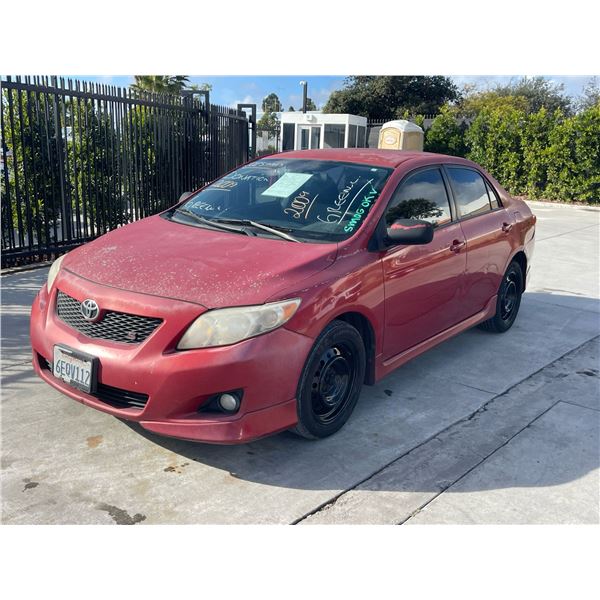 TOYT COROLLA 2009 APP-DUP-T DON SMOG