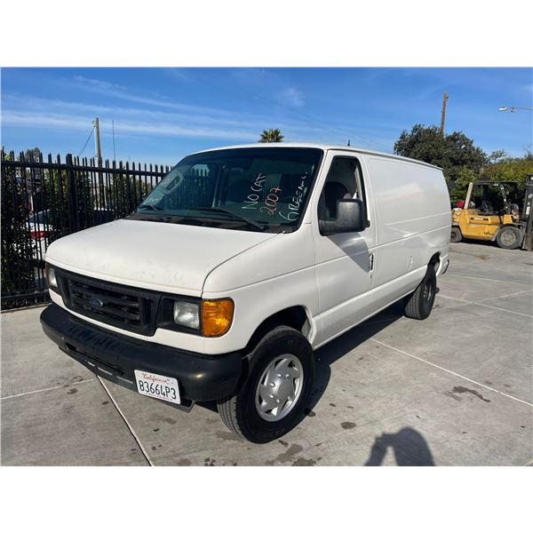 FORD E250 2007 T-REPO 2 DAYS