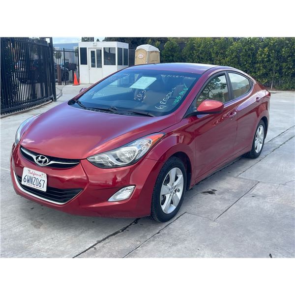HYUN ELANTRA 2013 T-SMOG -2 DAYS