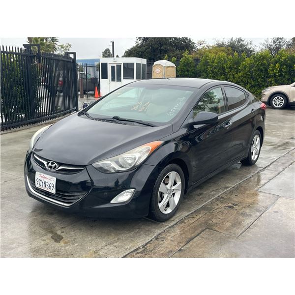 HYUN ELANTRA 2013 T-REPO 2 DAYS