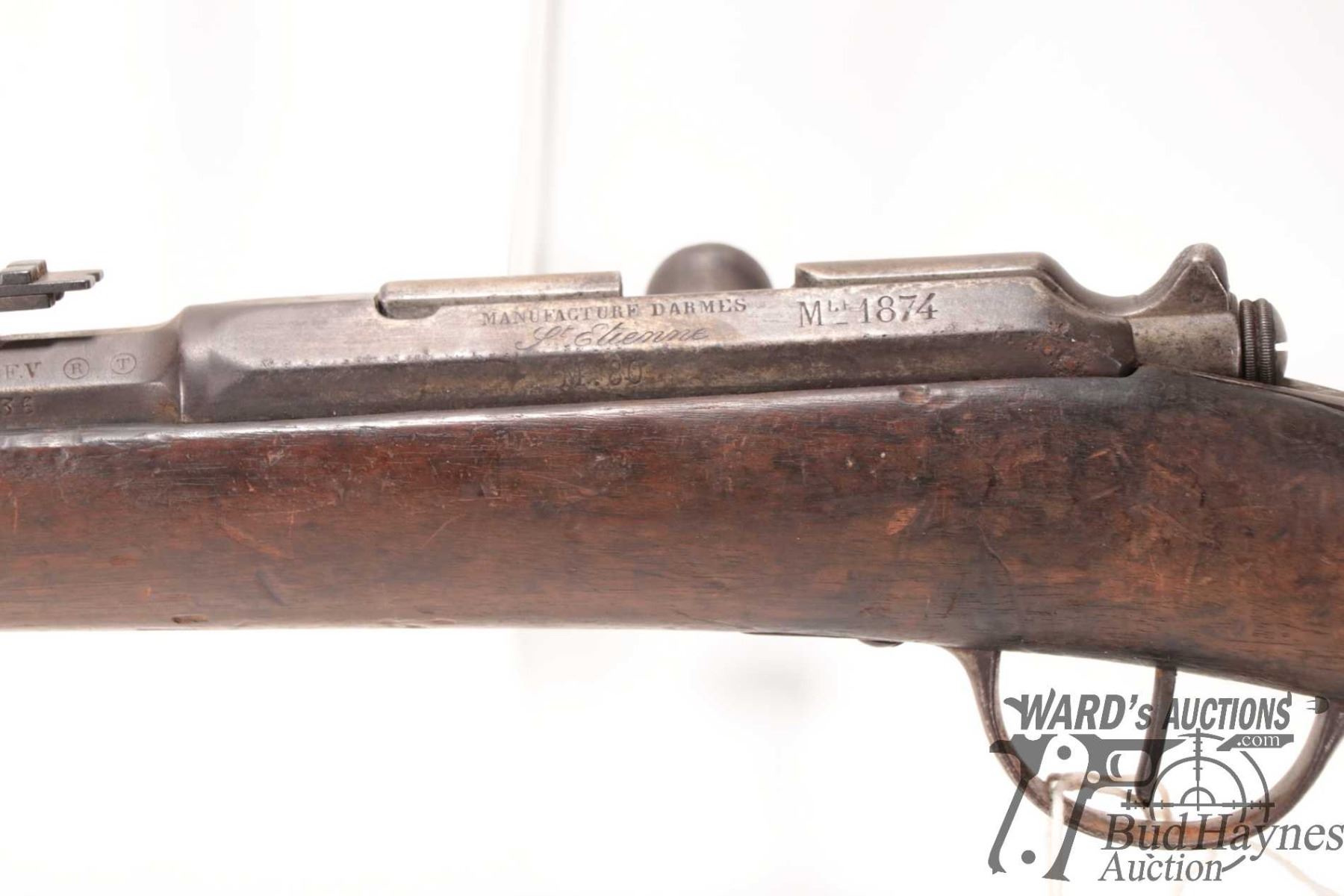 Antique rifle Fusil Gras (MAS) model MLE 1874 MOD 80, 11X59mmR Gras ...