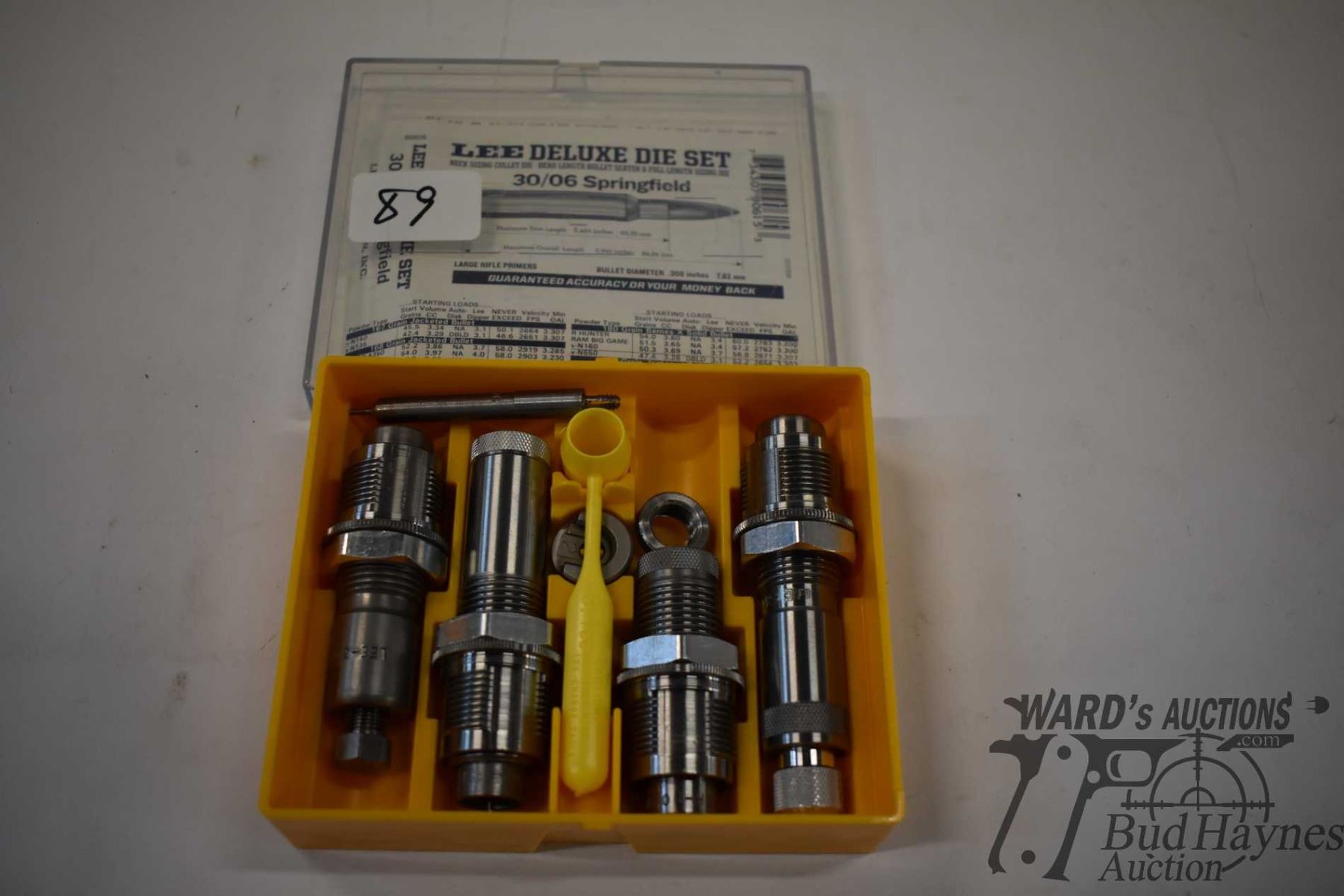 Lee Deluxe .30-06 spring die set - Ward's Auctions