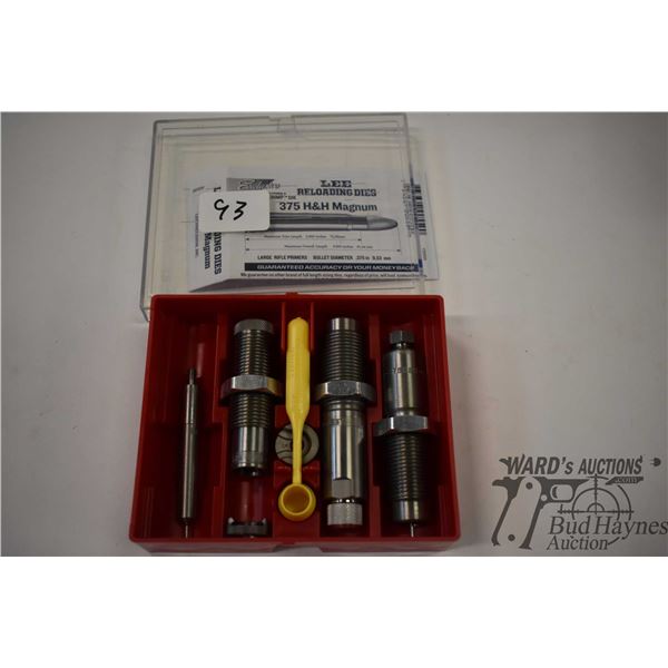 Lee .375 H&H mag die set