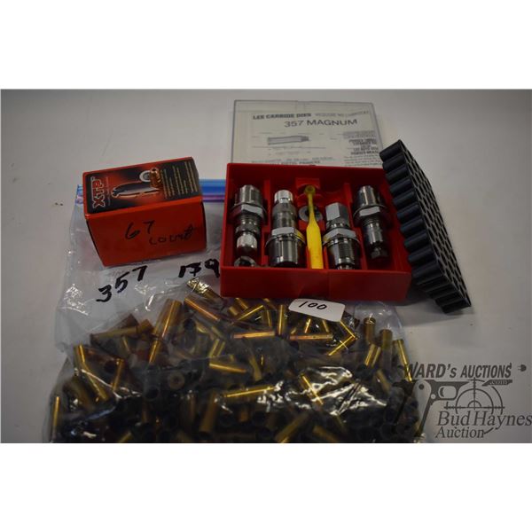 Lee .357 die set, 139 brass