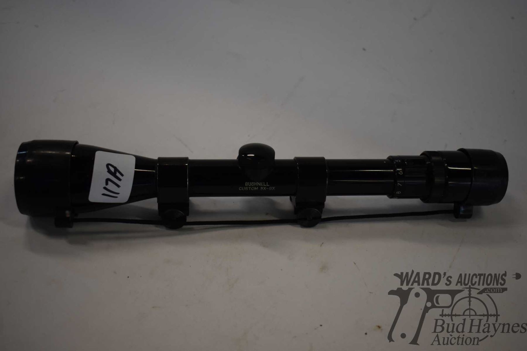 Bushnell Custom M Rifle Scope Bushnell custom 3 X 9 rifle scope w/ lens covers and mounting rings