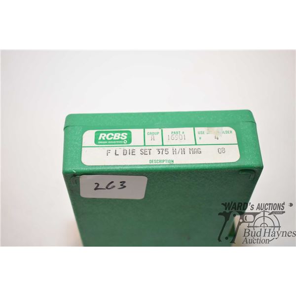 RCBS FL .375 H&H mag die set