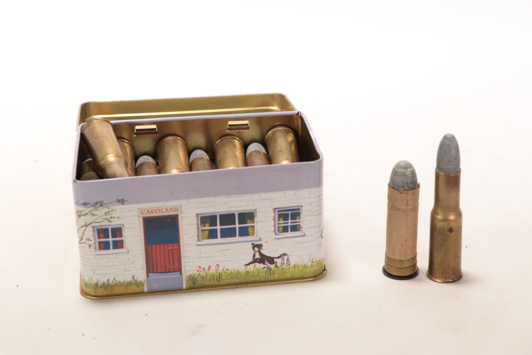 450 Morning Shell 27 homemade from 24 ga brass shot shells .577/450 reloads