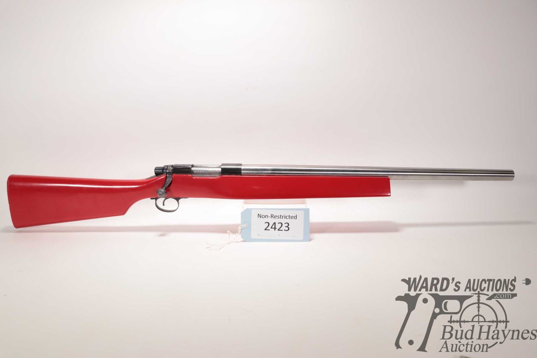 Non-Restricted rifle Remington model 40-X, 22 PPC Single shot bolt ...