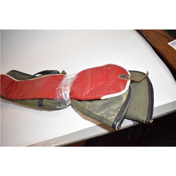 Three soft rifle cases