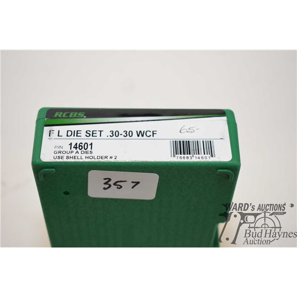 RCBS FL .30-30 WCF die set