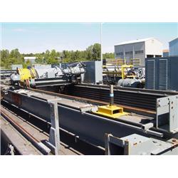 SHEPARD NILES, MDL UNKN, SN: 69528, 10 TON CRANE, MFD 1979, 40' SPAN. MISSING ELECTRONIC COMPONENTS.