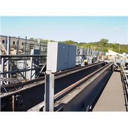 P & H, MDL, SN UNKN, 10 TON CRANE, MFD 1971, 40' SPAN. MISSING ELECTRONIC COMPONENTS.