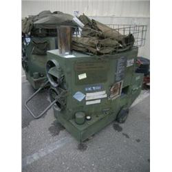 VBM CORP. , HEATER, DUCT TYPE, PORTABLE, MDL VBM-250A, SN 5183, 250, 000 BTU/ HR, MFD 1979, DIESEL P