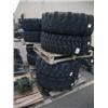 Image 1 : (8) TIRES W/ RIMS, SIZE 395/ 85R2, 10 HOLE PATTERN