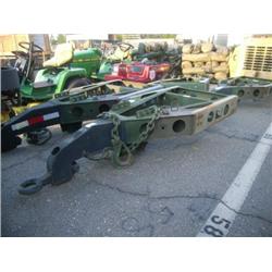 (4) FRAME, DRAWBAR-TOWBARS, (APPROX 8' X 4'X 2' EA).