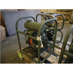 (1) 65 GPM SELF PRIMING CENTRIFUGAL PUMP, (2) ROTRON FUEL METER (DEAD-MAN CONTROL).